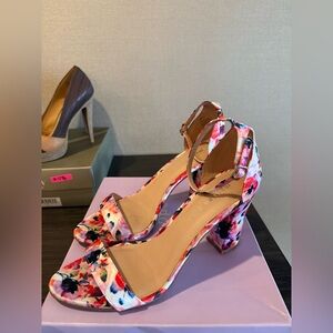Madden Girl Multicolor Floral Heels